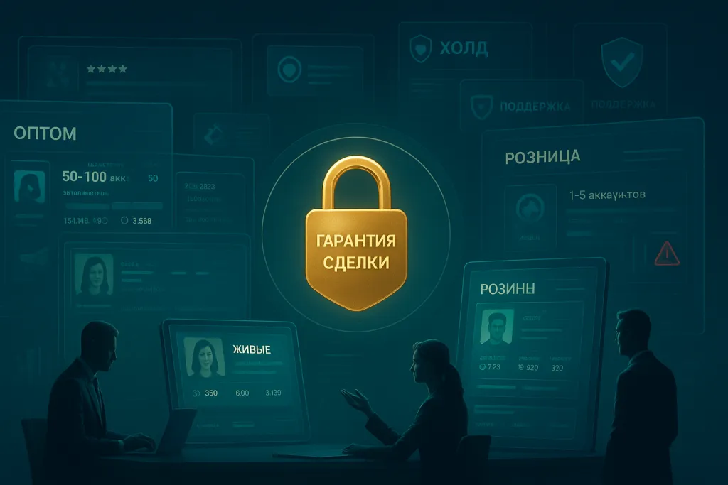 Где можно безопасно купить и продать аккаунты ВКонтакте оптом